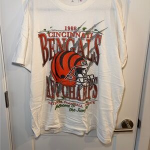 Abercrombie Cincinnati Bengals 1988 AFC Champs T-Shirt